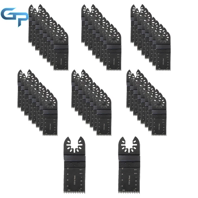 50 Pieces Fits For Fein Multimaster Dremel Makita 1-3/8" Oscillating Saw Blades