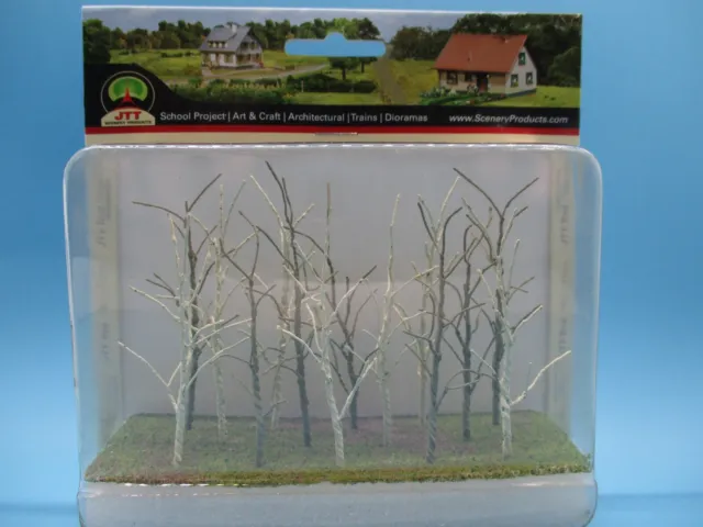 Jtt N Scale - 2" - 2.5" Wood's Edge Trees - Bare Trees - 14 Pieces