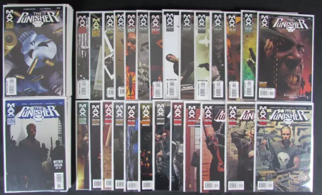 The Punisher (2004) Marvel Max Garth Ennis Series #1-75 Near Complete ZL516