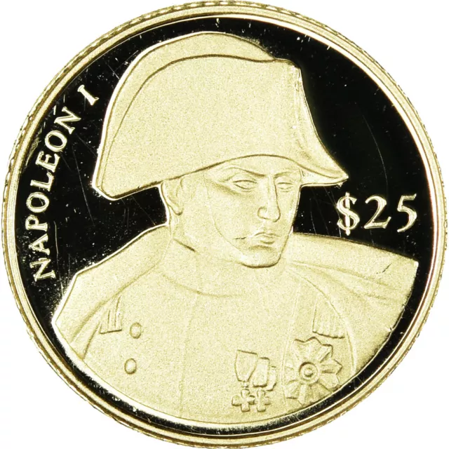 [#1065137] Monnaie, Libéria, Napoléon I, 25 Dollars, 2000, American Mint, FDC, O
