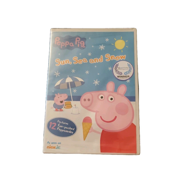 PEPPA PIG SUN Sea And Snow DVD Good Condition DVD Treehouse $18.00