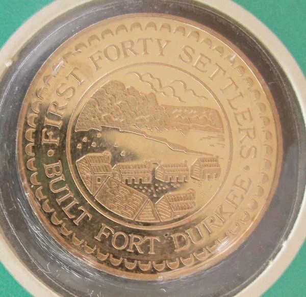 1969 Greater Wilkes-Barre Pennsylvania Chamber Of Commerce Bronze FM MEDAL ~4529