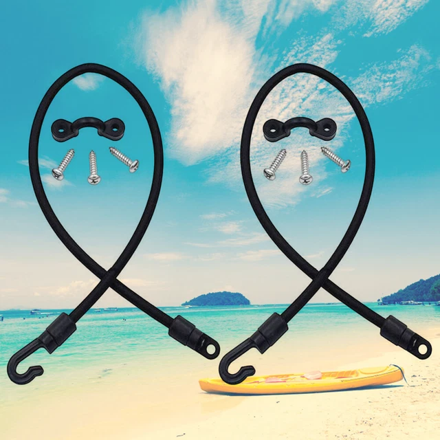 2 Pcs Backpack Hiking Pole Holder Walking Pole Buckle Fastener Bungee