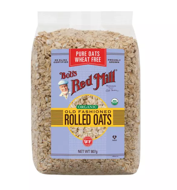 Bob's Red Mill Old Fashioned Rolled Oats Whole Grain Gluten Free - 907 g