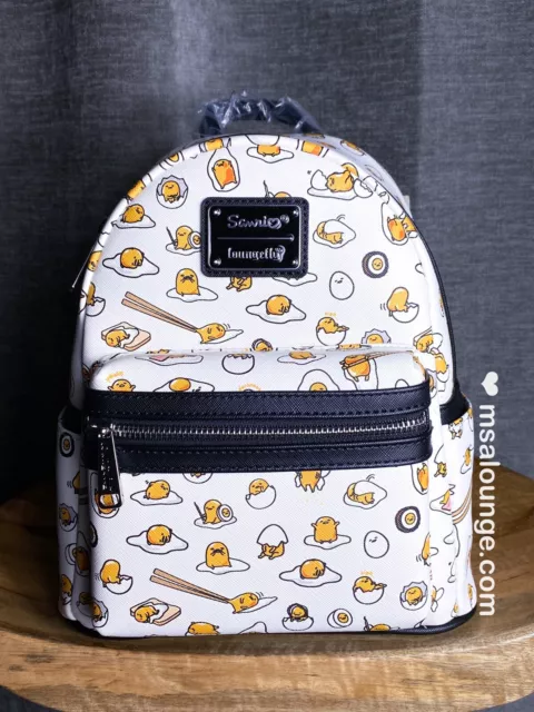 Shop Loungefly Gudetama The Lazy Egg All Over – Luggage Factory