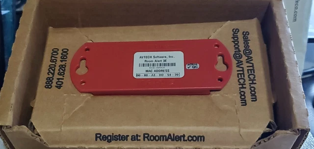 AVTECH Room Alert 3E Environment WiFi Monitor RA3W-ES0-BAS cloud monitoring