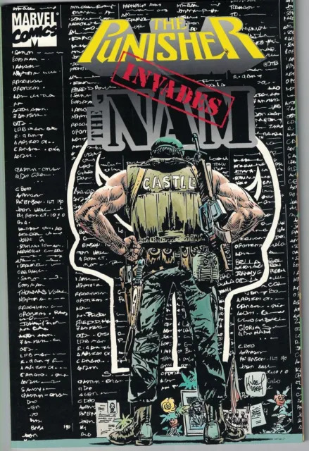 PUNISHER INVADES THE 'NAM TP TPB First Edition Joe Kubert Marvel 1994 HTF NEW NM