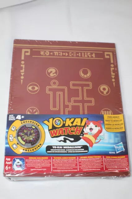 Yokai Yo-kai Watch Medallium Collection HASBRO ALBUM Collection Book & Medal