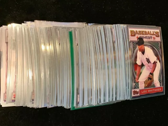 1993 Topps Finest Baseball Pick the Card to Complete Your Set