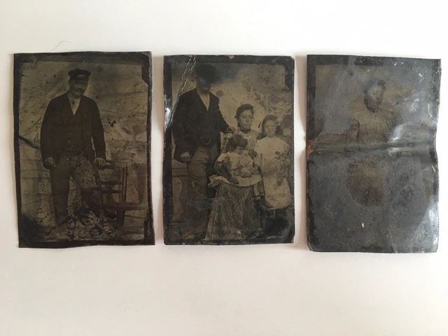 Photo de famille des années 1870 - France