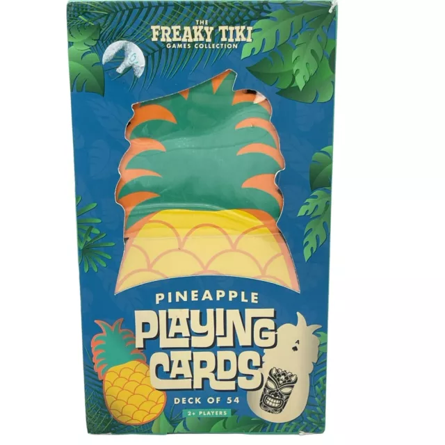 The Freaky Tiki Games Collection Giant Pineapple Playing Cards NEW!