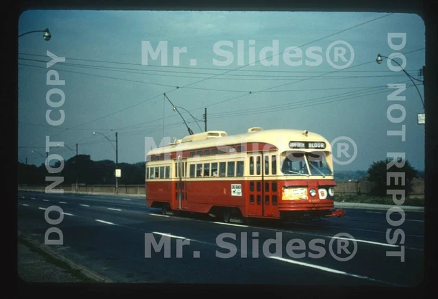 Duplicate Slide Streetcar/Tram:  TTC Toronto PCC 4460 Action
