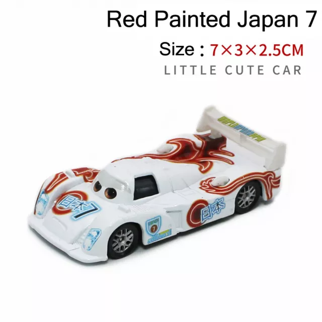 1:55 Diecast Toy McQueen Model 1:55 Japanese Paintings Disney Pixar Cars Boys 3