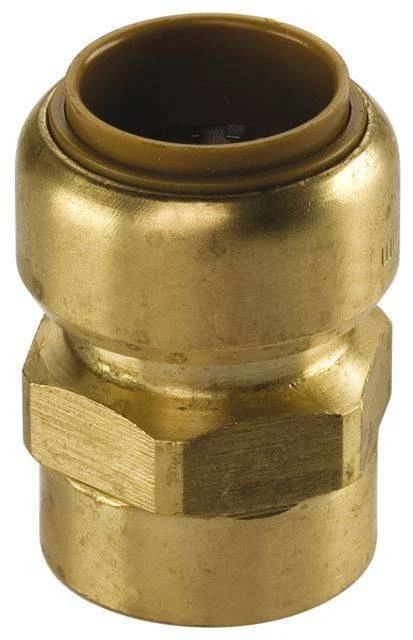 Lot De 4 Manchons En Laiton 1/2" IG/IG - Raccords Filetés Intérieurs - Pour Tuyauterie Eau, Chauffage