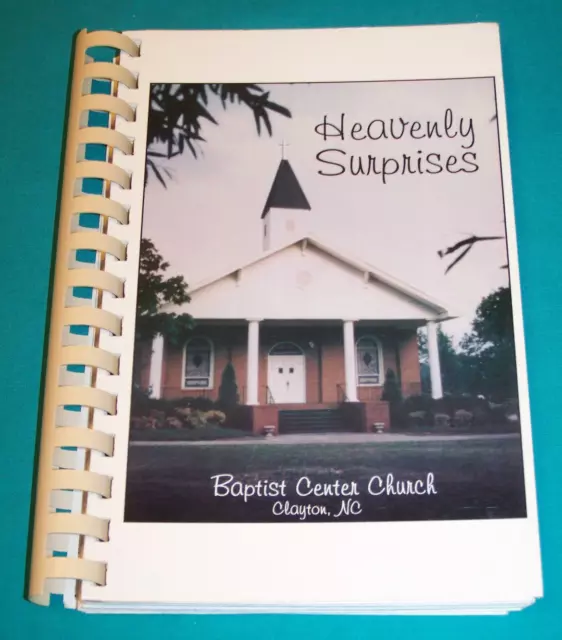 Baptist Center Church Cookbook Clayton NC 1998 North Carolina