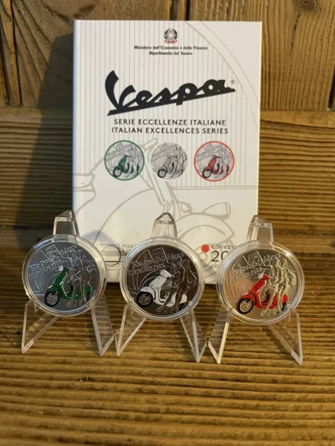 5 Euro Trittico Vespa 2019 IPZS Tiratura 1000 Pz