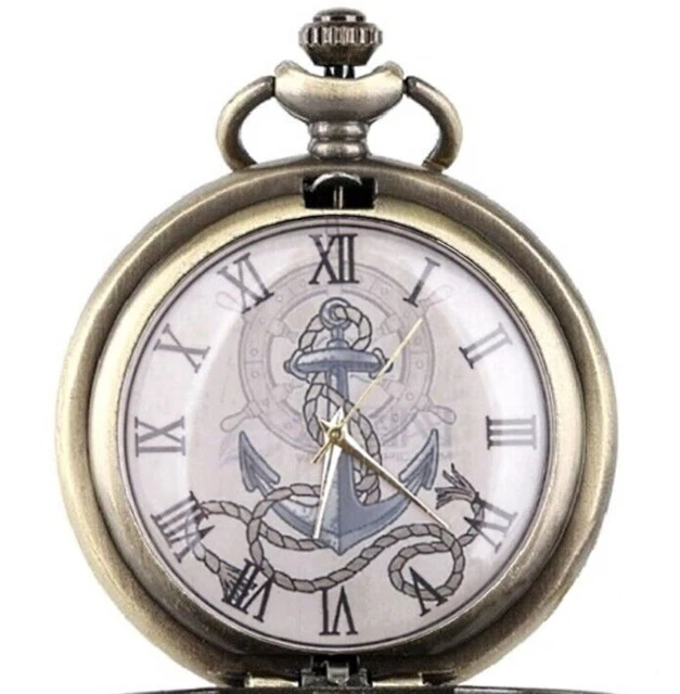 Montre gousset Pocket watch - Ancre Bateau Marine Anchor (Ref 2b) (2024.02)