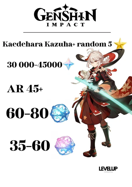 High-Level Genshin Impact Account à Vendre (AR56) - Liban