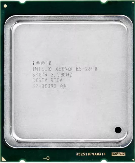 ✅ Processeur Intel ✅ Xeon E5-2640 SR0KR 2,50GHZ 3,00GHZ Prise LGA2011 95 Watt