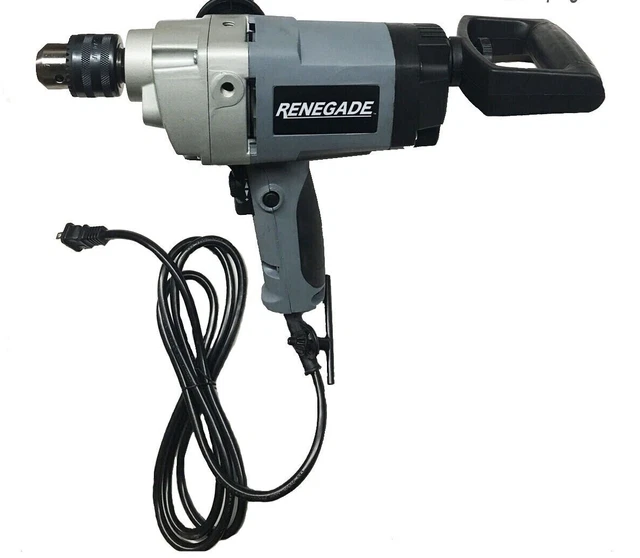 NEW Renegade 1/2 inch Spade Drywall Mud Mixing Drill RGDSHD12  QIK SHIP