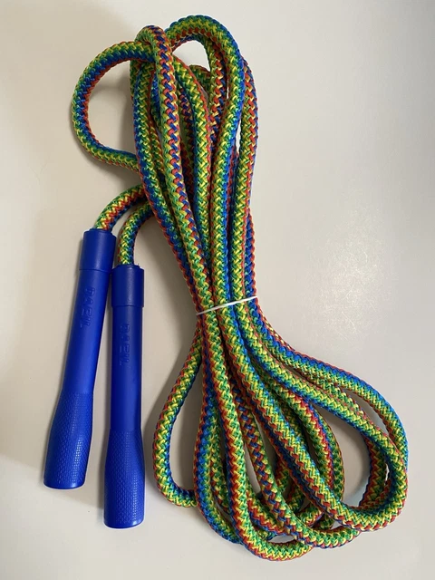 Kids Jump Rope Set Colorful Skipping Rope Adjustable Plastic Jumping Rope For Outdoor Activity Kids' Fitness Equipment Sport Birthday Party Favor