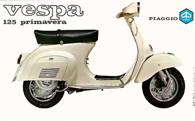Manuale OFFICINA  per VESPA 50 R - SPECIAL 125 PRIMAVERA - ET2 pdf ita