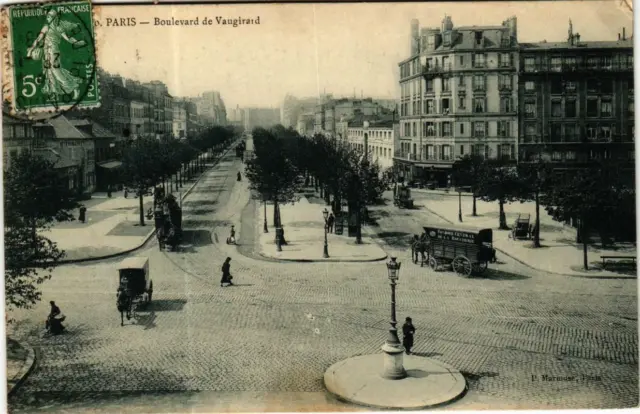 CPA PARIS 15e Boulevard du Vaugirard. P. Marmuse (479962)