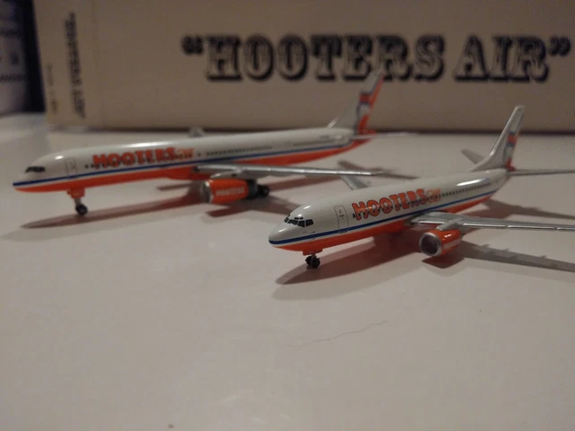 GEMINI JETS HOOTERS Air Boeing 757-200 & 737-300 1:400