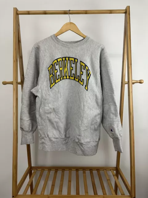 VTG 80s Champion University Of California Berkeley Reverse Weave Sweatshirt XL