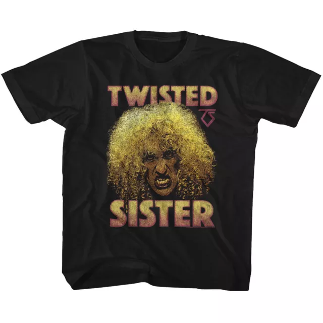 Twisted Sister Dee Snider Angry Face Youth T Shirt Heavy Metal Music