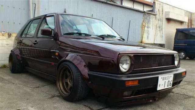 Classic Performance Parts VW GOLF MK2 WIDE FENDER FLARES