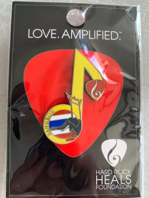 Hard Rock Cafe Bangkok Hard Rock Heals Foundation 2016 Pin