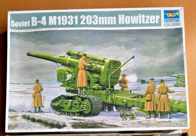 Trumpeter 1/35 Ejército soviético B4 M1931 7.992 in Kit de modelo ob