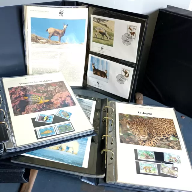 Lot 3 Albums WWF Fond mondial pour la nature