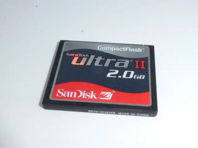 Sandisk Ultra Ii 2Gb Cf Compact Flash Camera Memory Card