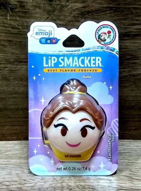 Lip Smacker Disney Beauty And The Beast Belle Emoji Flavored Lip Balm 0.26 oz