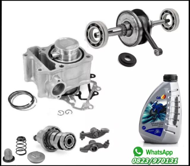 Kit Revisione Albero Motore Honda Sh 125 Albero Cilindro Olio Tappo Ecc 2005