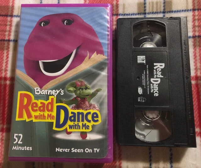 BARNEY: READ WITH ME, DANCE WITH ME [2003] | Canadian Clamshell VHS