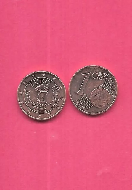 Austria Km3082 2012 Unc-Bu Uncirculated-Mint Excellent Euro Cent Coin