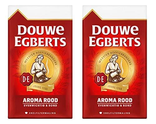 Douwe Egberts Aroma rood snelfilter 500 gram 2 pack