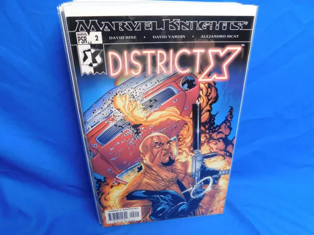 District X #2 (Aug 2004, Marvel Knights 1st Appearance Of Mr. M VF/NM