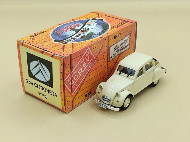 1/43 Citroën 2CV "Citroneta" Beige 1962 Norev Hachette