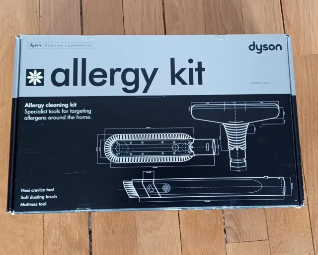 Dyson allergy kit 3 brosses matelas / meubles / passe partout souple acariens