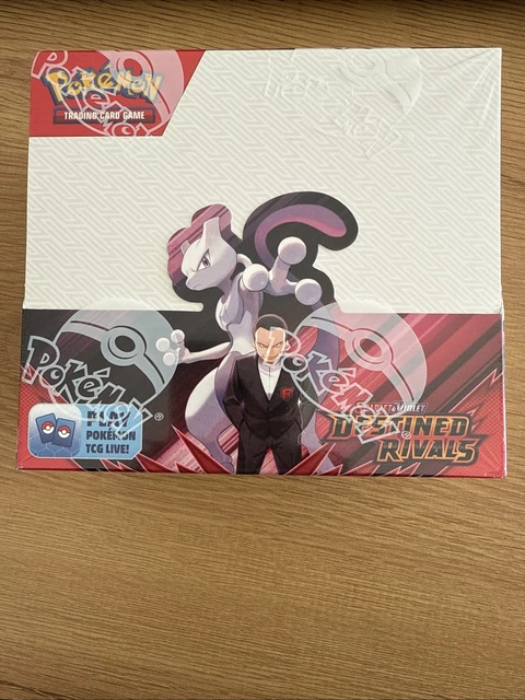 Destined Rivals Display POKÉMON DESTINED RIVALS/EWIGE Rivalen Display 36 Booster Packs ...