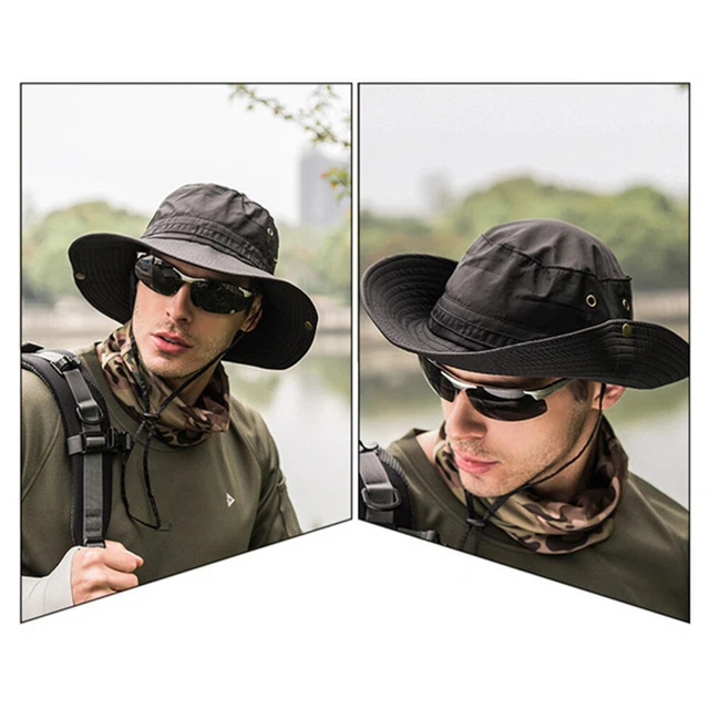 Fishing Cap Fisherman Hat Sun Visor Hat Bucket Hats Men Fisherman's Hat 7