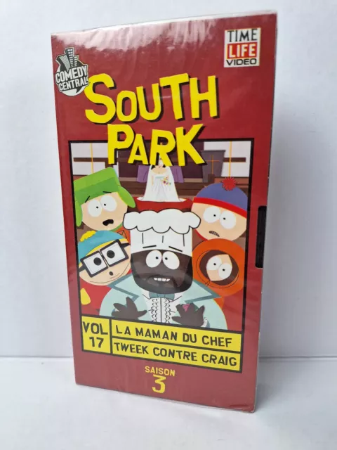 VHS K7 video South Park Volume 17 Saison 3 Comedy Central NEUF SCELLE Français