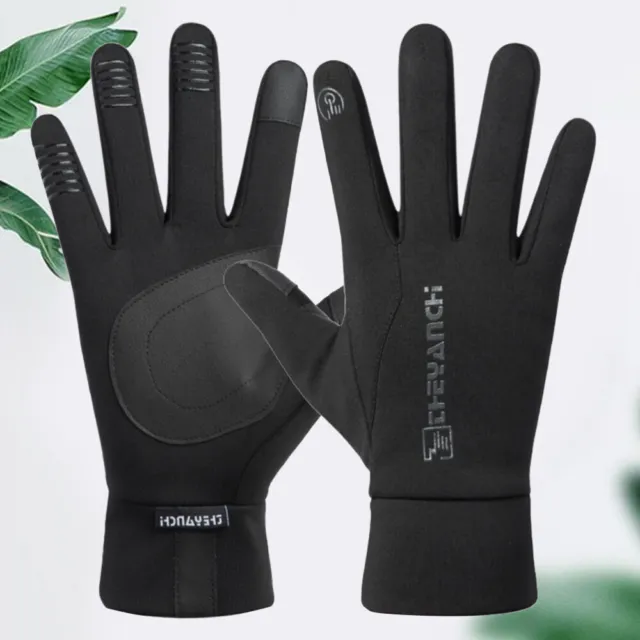 1 paire de gants d'équitation de sécurité hiver chaud écran tactile gants