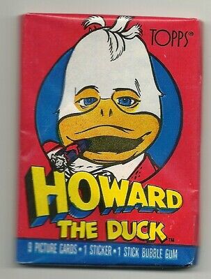 Howard the Duck 1986 Trading Cards (Topps) Wax Pack