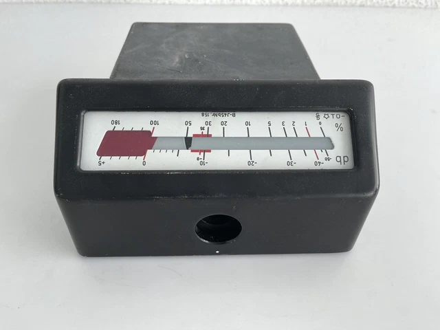 1x Siemens/Maihak „ B-J45b “ Mono Light Mètre / vu-Mètre (Pour Pièces Only)