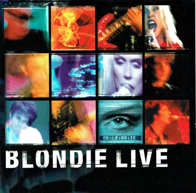 (CD) Blondie - Live - Sunday Girl, Heart Of Glass, Dreaming, Maria, Atomic, u.a.